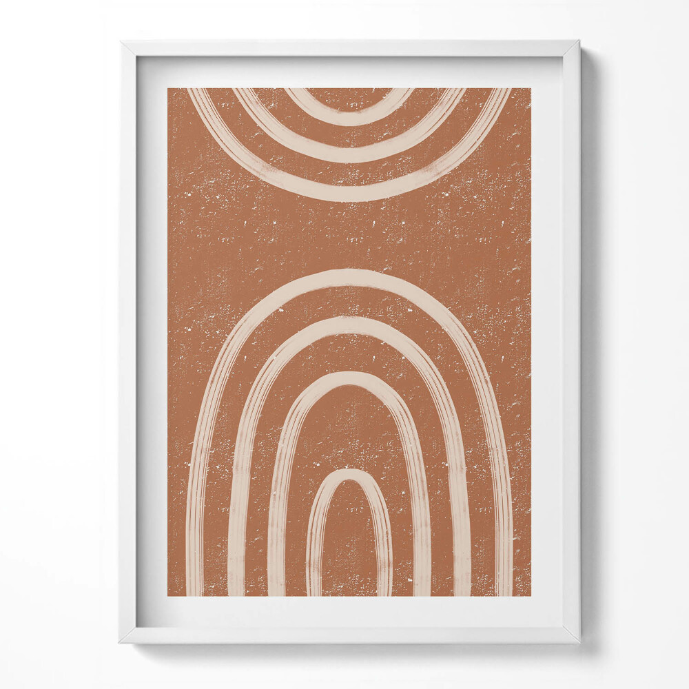 Tablou living cu rama Stilul boho minimalist