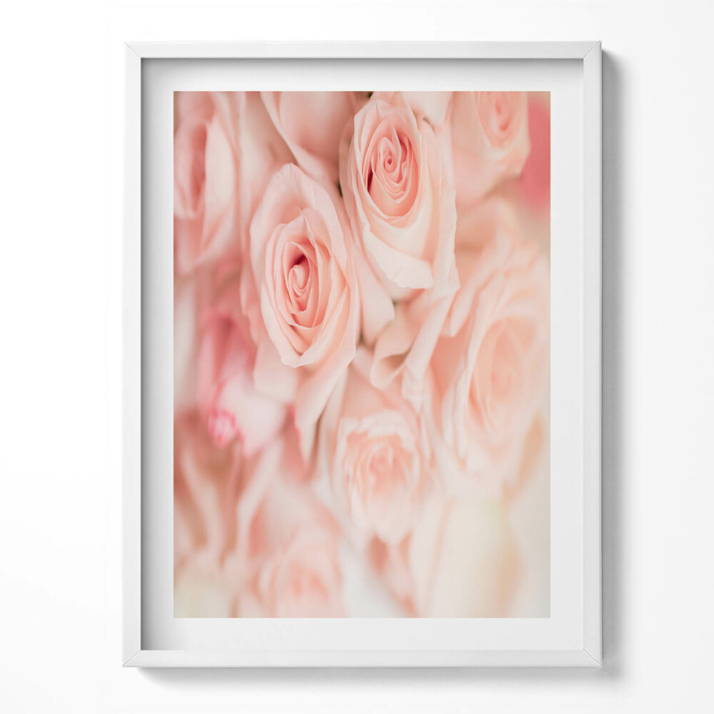 Tablou rama Buchet romantic de trandafiri