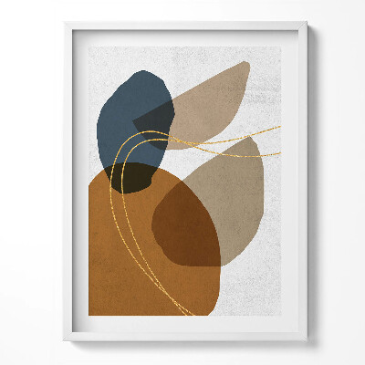 Tablou rama Compoziție boho abstractă