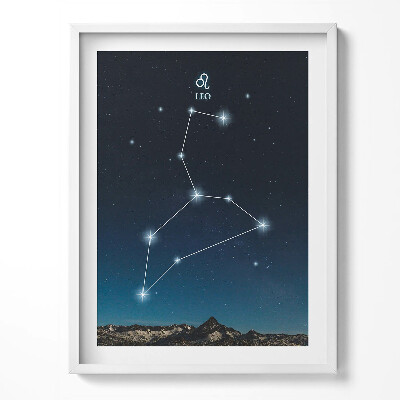 Tablou rama Constelația zodiacală Leu