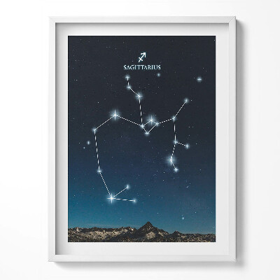 Tablou living cu rama Constelația zodiacală Săgetător