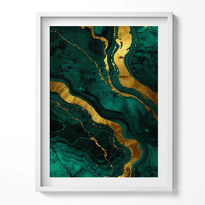 Tablou rama Textură glamour cu aur