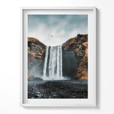 Tablou rama Cascadă printre stânci