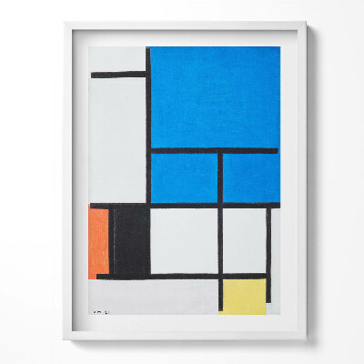 Tablou rama Abstracție geometrică modernă