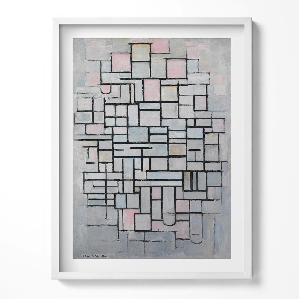 Tablou rama Artă modernă - Schiță geometrică