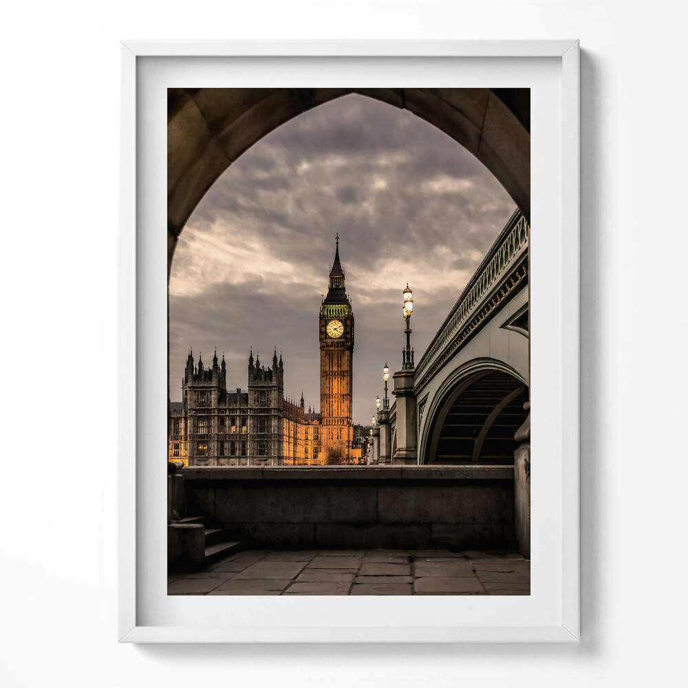 Tablou rama Vedere a Big Ben-ului din Londra