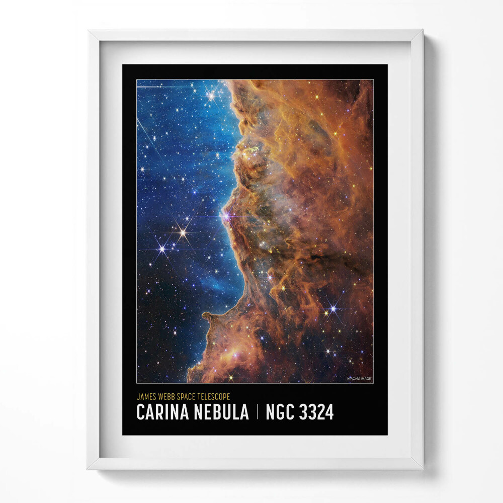 Tablou rama Poster cu tematică spațială, fotografie NASA