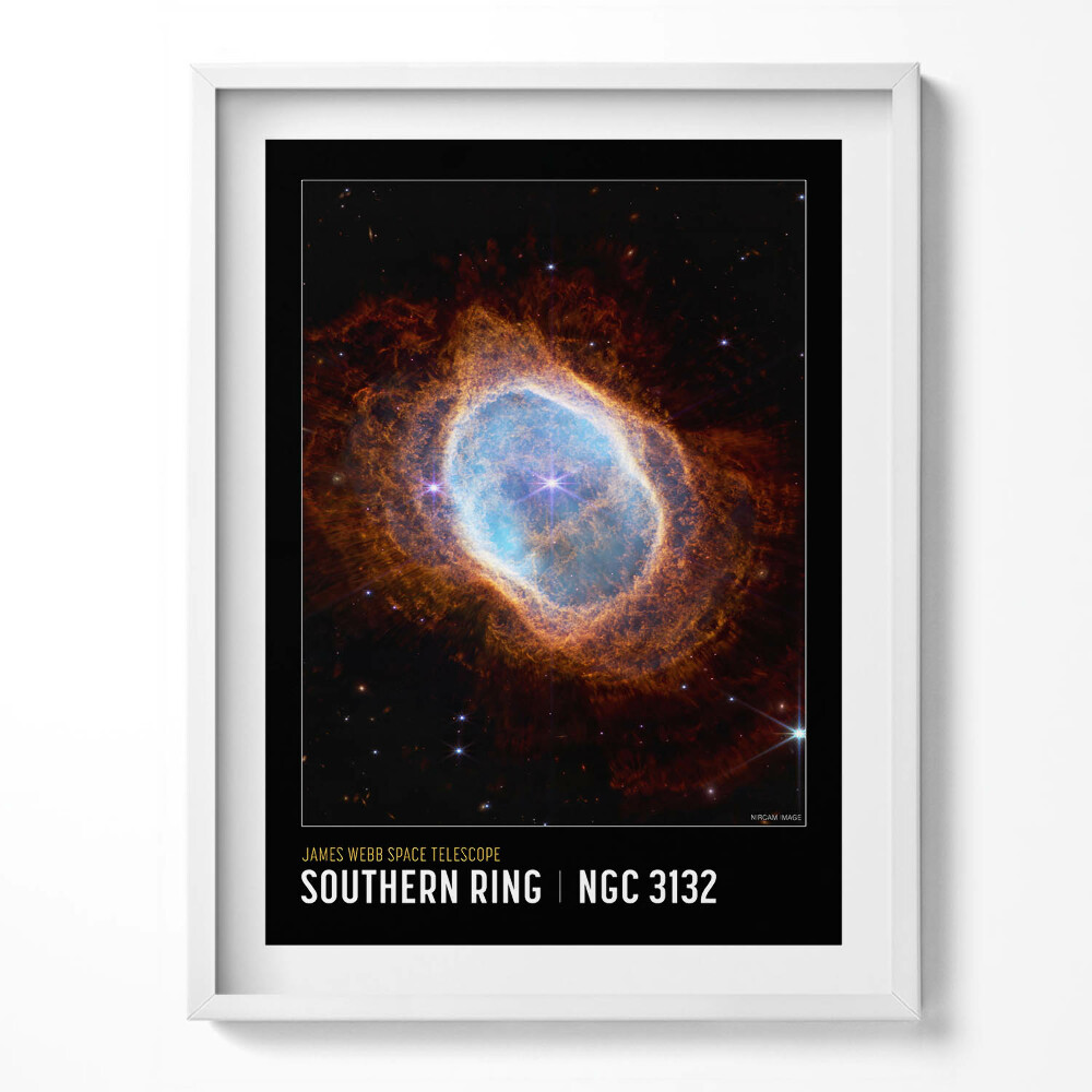 Tablou living cu rama Poster cu fotografie cu tematică spațială NASA