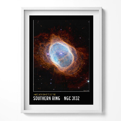 Tablou living cu rama Poster cu fotografie cu tematică spațială NASA