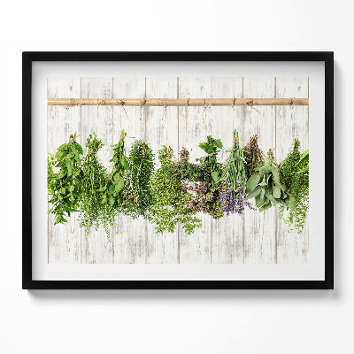 Tablou rama Ierburi și plante uscate