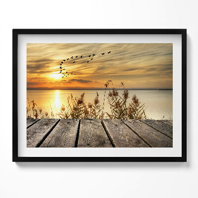 Tablou rama Dig la apus