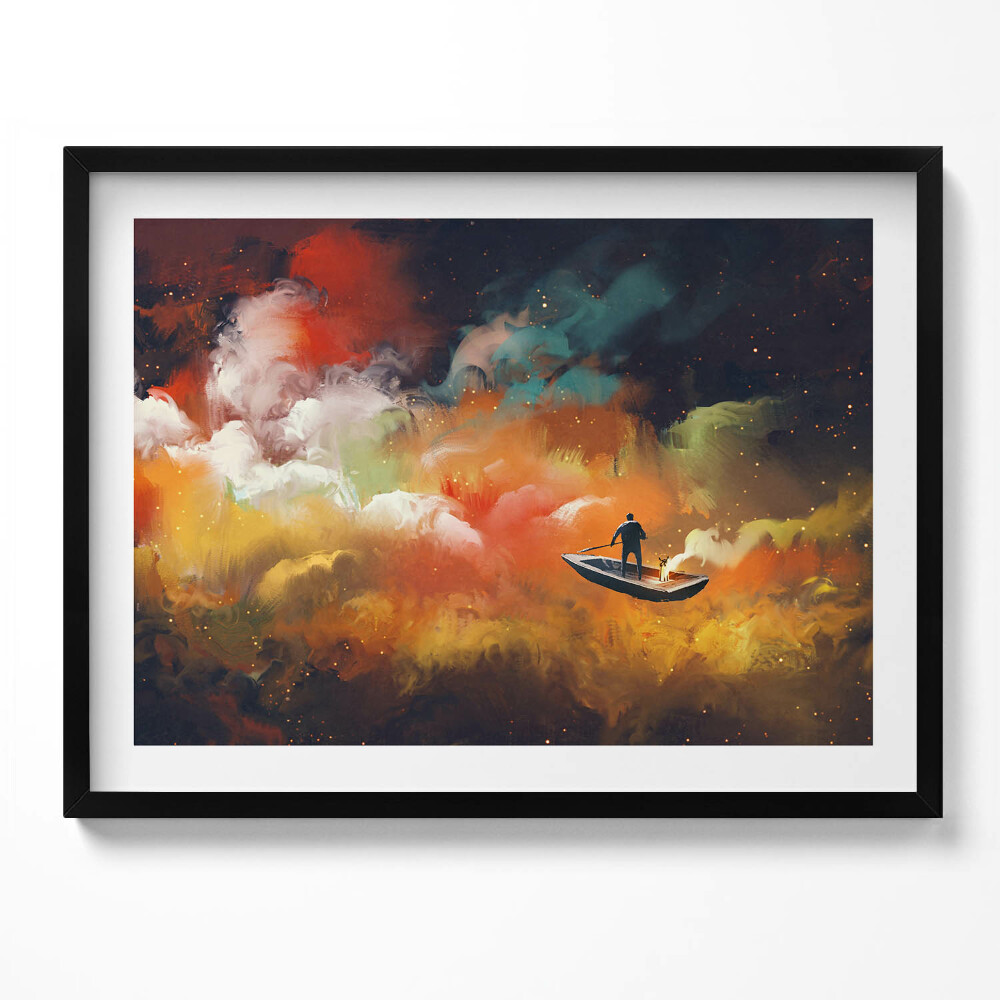 Tablou rama Ideea abstractă a vieții de adult