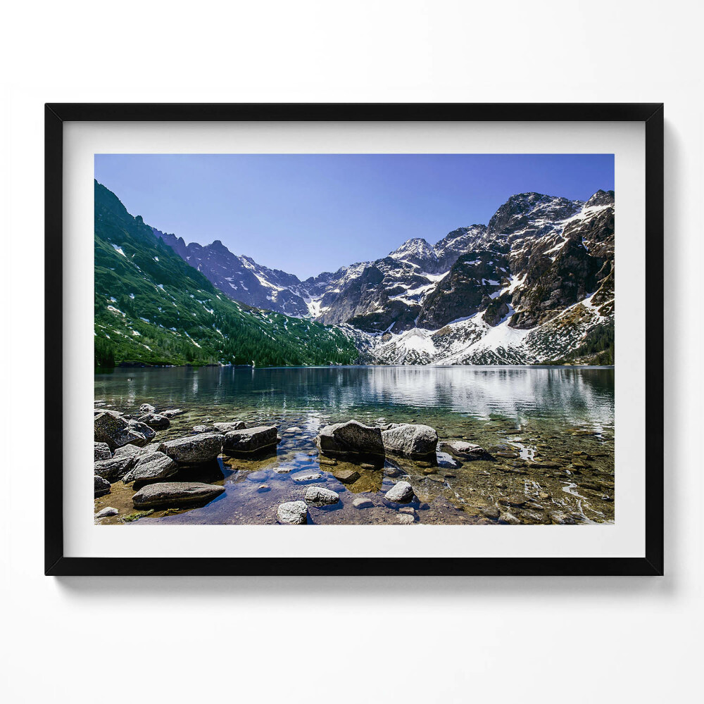 Tablou rama Lac de munte - peisaj