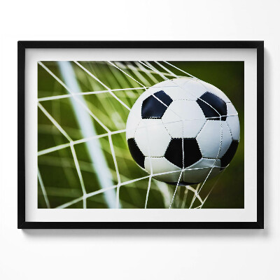 Tablou rama Mingea în poartă