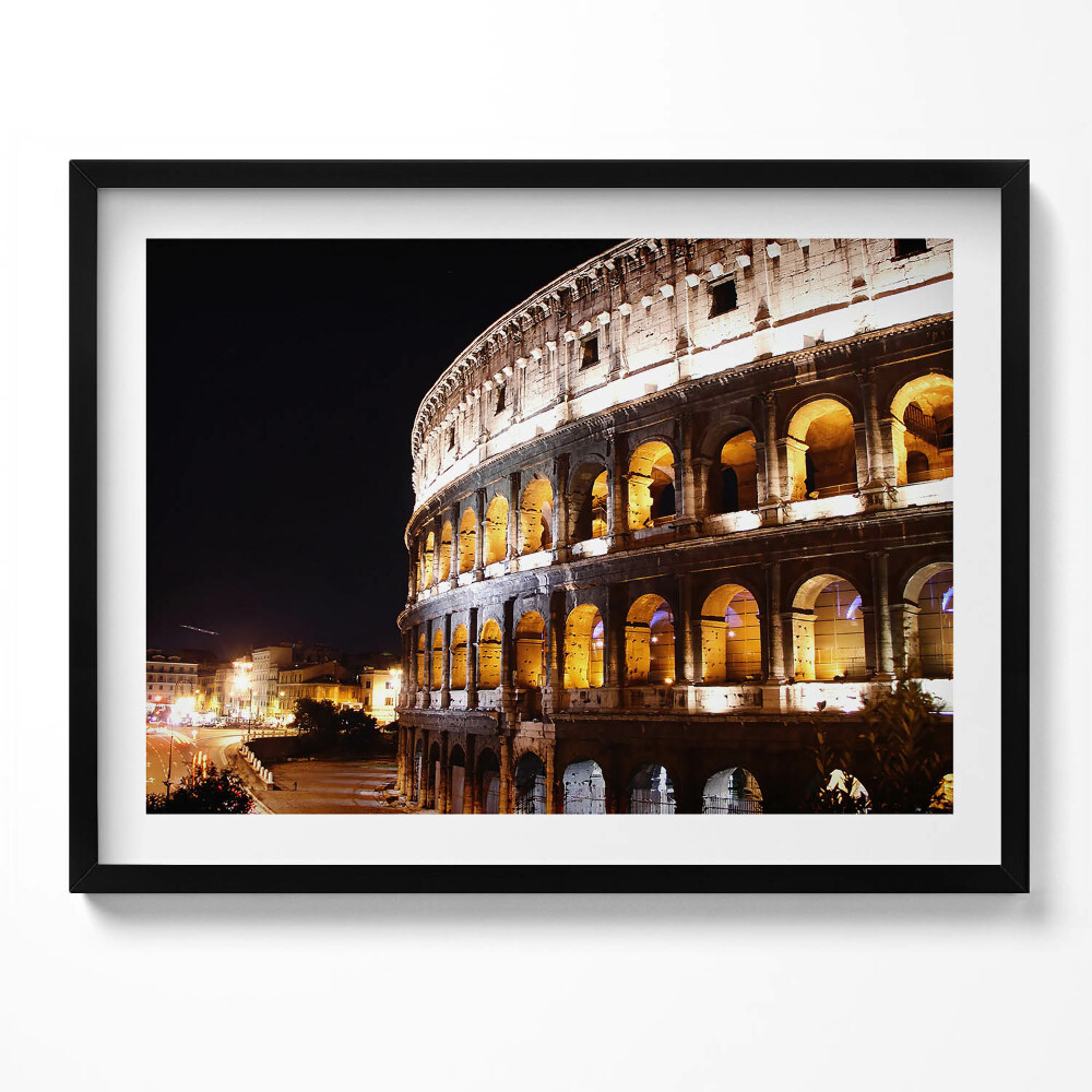 Tablou living cu rama Colosseumul din Roma