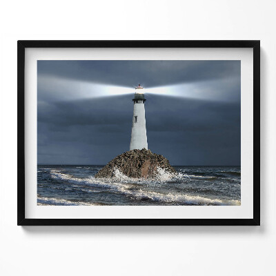 Tablou living cu rama Far