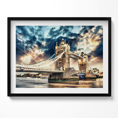 Tablou living cu rama Podul Turnului din Londra