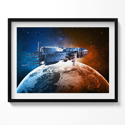Tablou rama Nava spațială