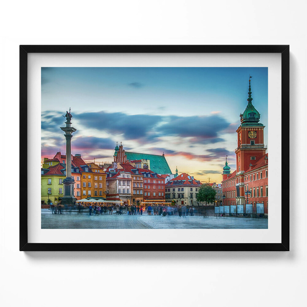 Tablou rama Orașul Vechi al Castelului din Varșovia