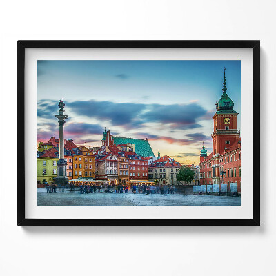 Tablou rama Orașul Vechi al Castelului din Varșovia