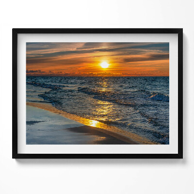 Tablou living cu rama Marea Baltică Władysławowo