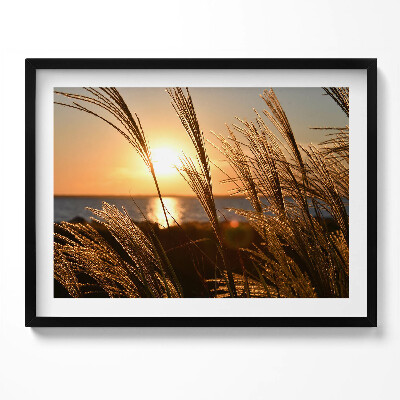 Tablou living cu rama Grâul în ora de aur