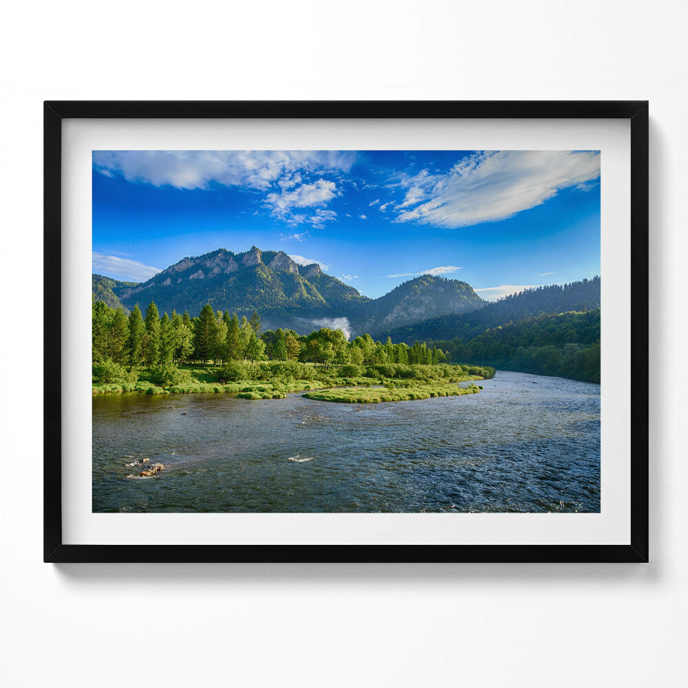 Tablou rama Cotul râului Dunajec din Munții Pieniny