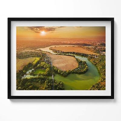 Tablou living cu rama Valea Cehiei Pilsen Litice