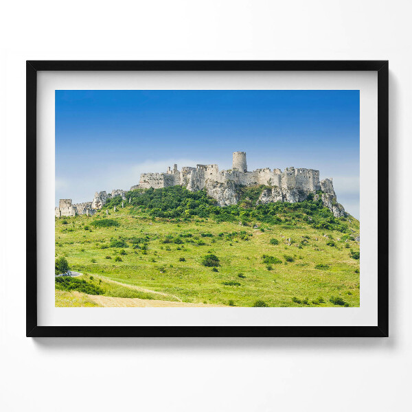 Tablou rama Castelul Spiš din Slovacia