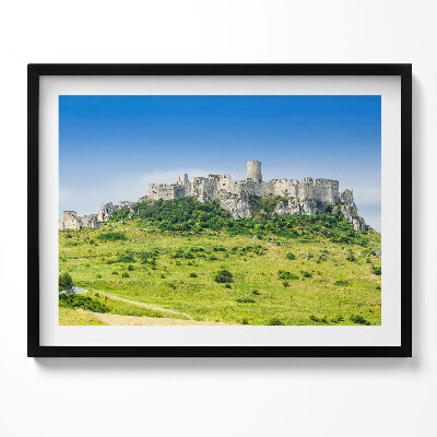 Tablou rama Castelul Spiš din Slovacia