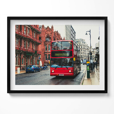 Tablou rama Autobuz în Birmingham, Marea Britanie