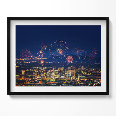 Tablou rama Orașul Phoenix noaptea