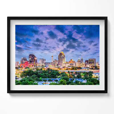 Tablou rama Peisajul orașului San Antonio
