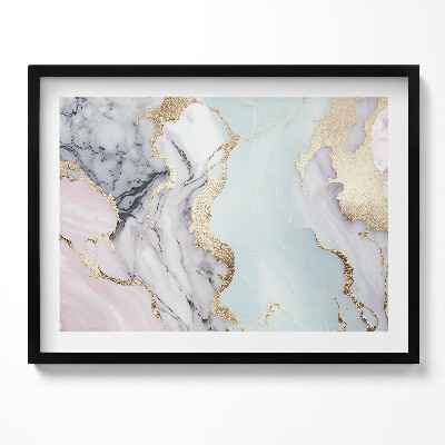 Tablou rama Marmură pastelată