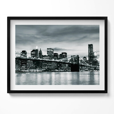 Tablou rama Podul Brooklyn - Noua Panoramă