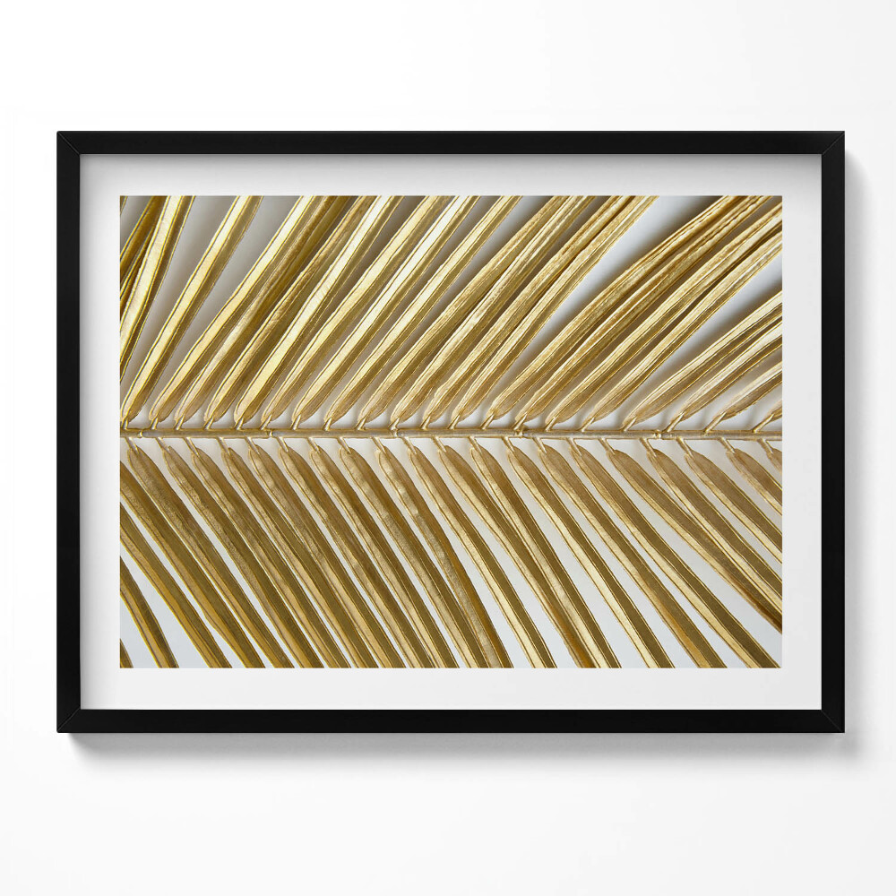 Tablou rama Glamourul foii de aur