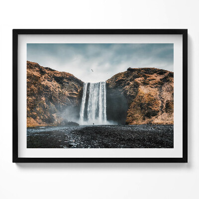 Tablou rama Cascadă printre stânci