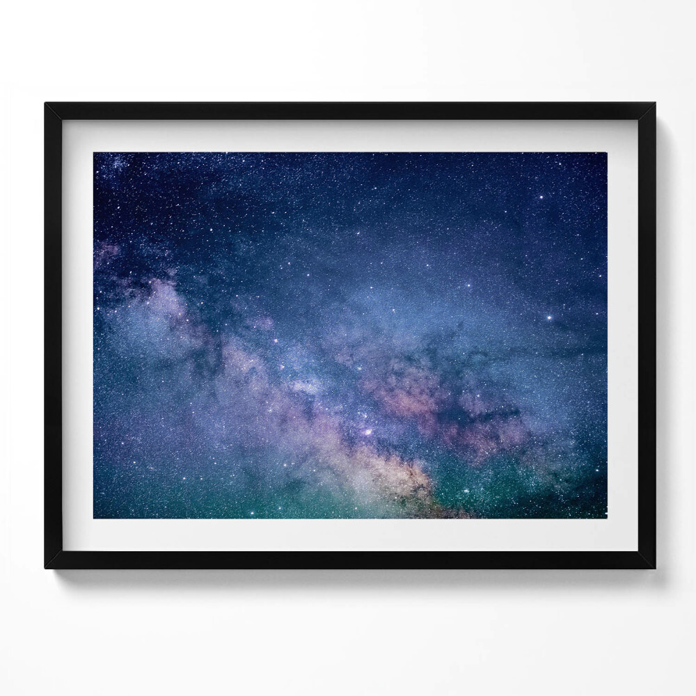 Tablou living cu rama Spațiu înstelat