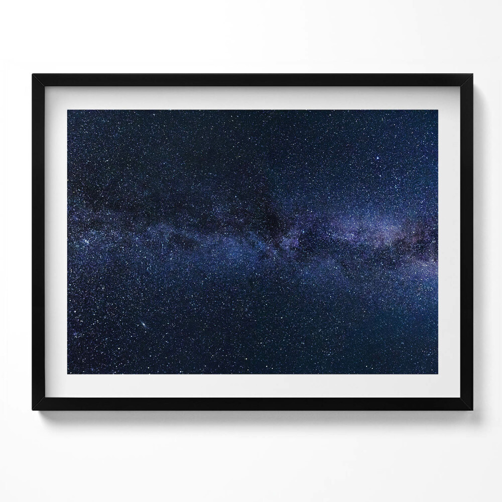 Tablou living cu rama Fotografie cu spațiu și stele