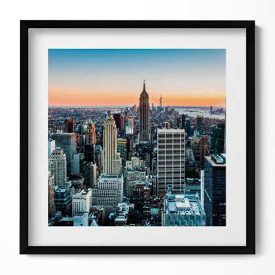 Tablou rama unic Vedere a arhitecturii din New York