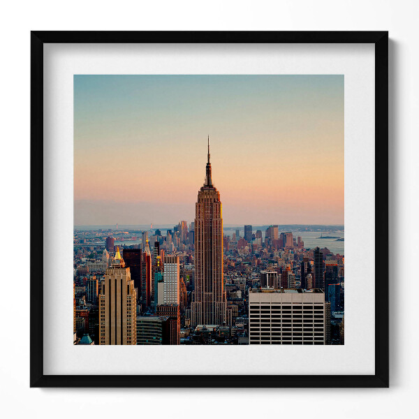 Tablou rama unic Panorama orașului New York