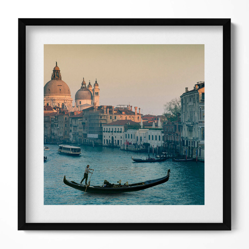 Tablou rama unic Gondola în Veneția - Italia