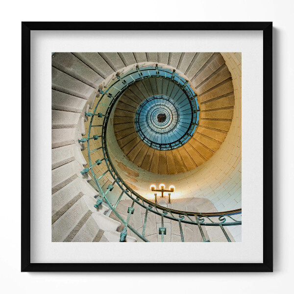 Tablou living cu rama unic Scară în spirală
