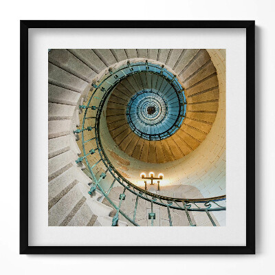 Tablou living cu rama unic Scară în spirală