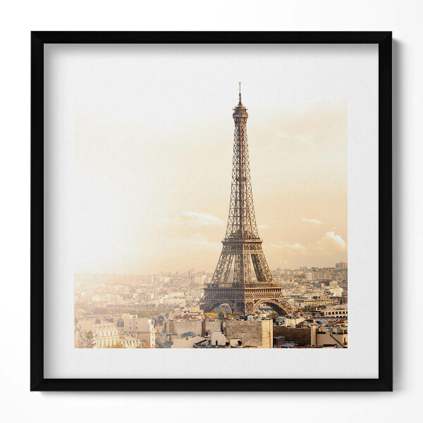 Tablou rama unic Vedere a Turnului Eiffel