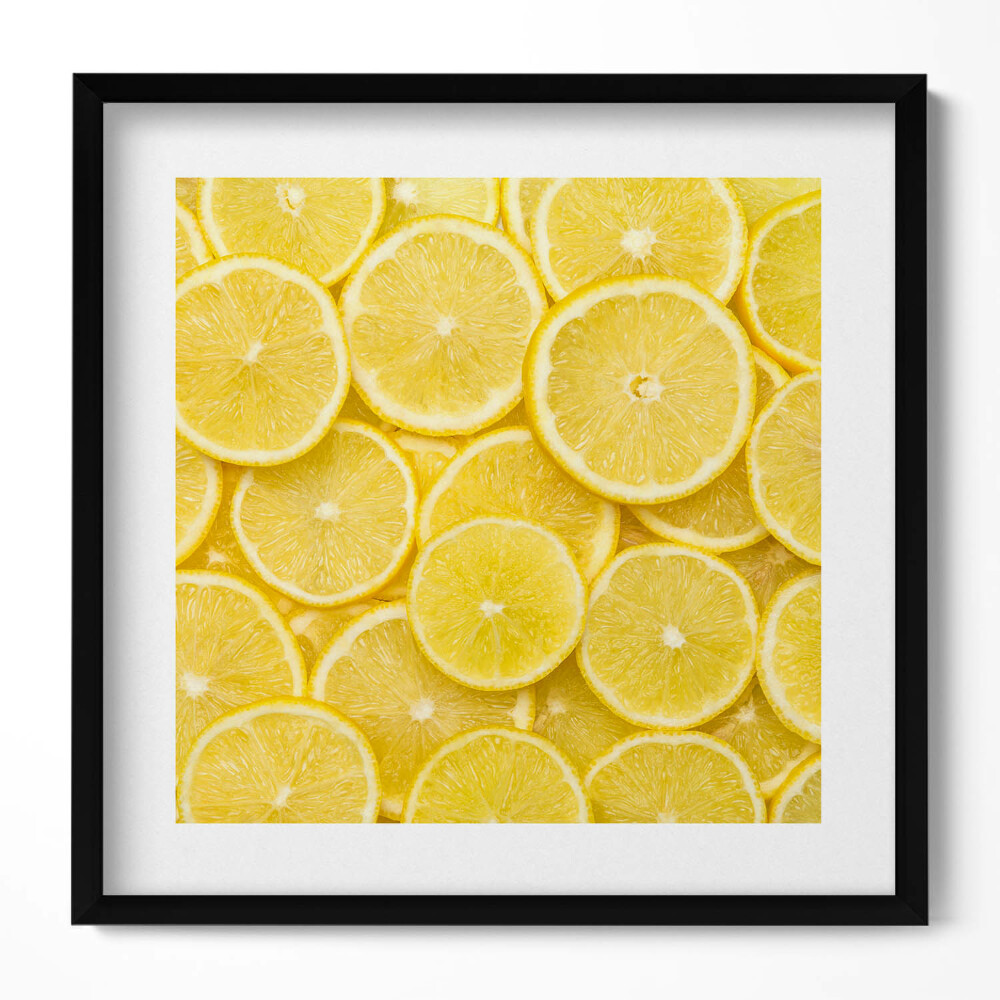 Tablou rama unic Fructe de lămâie