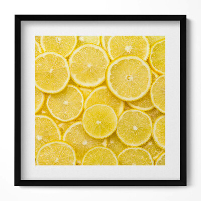 Tablou rama unic Fructe de lămâie