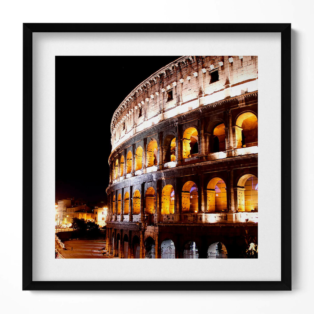 Tablou living cu rama unic Colosseumul din Roma