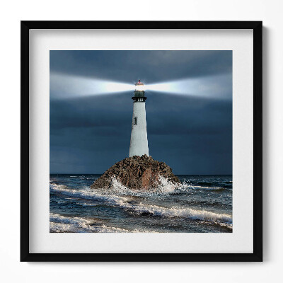 Tablou living cu rama unic Far