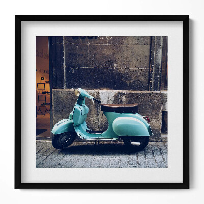 Tablou living cu rama unic Scuter în Palma de Mallorca